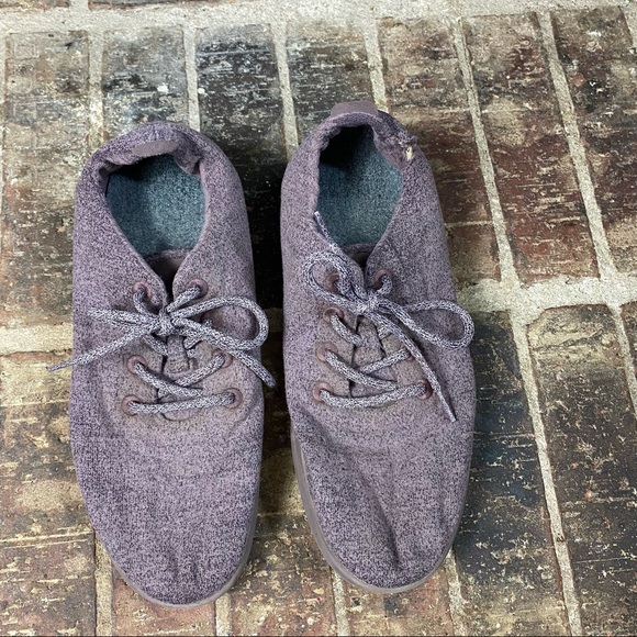 Allbirds Men Purple Muave The Wool Runners Active Running Sneaker Shoes Laces 12 - Picture 6 of 9